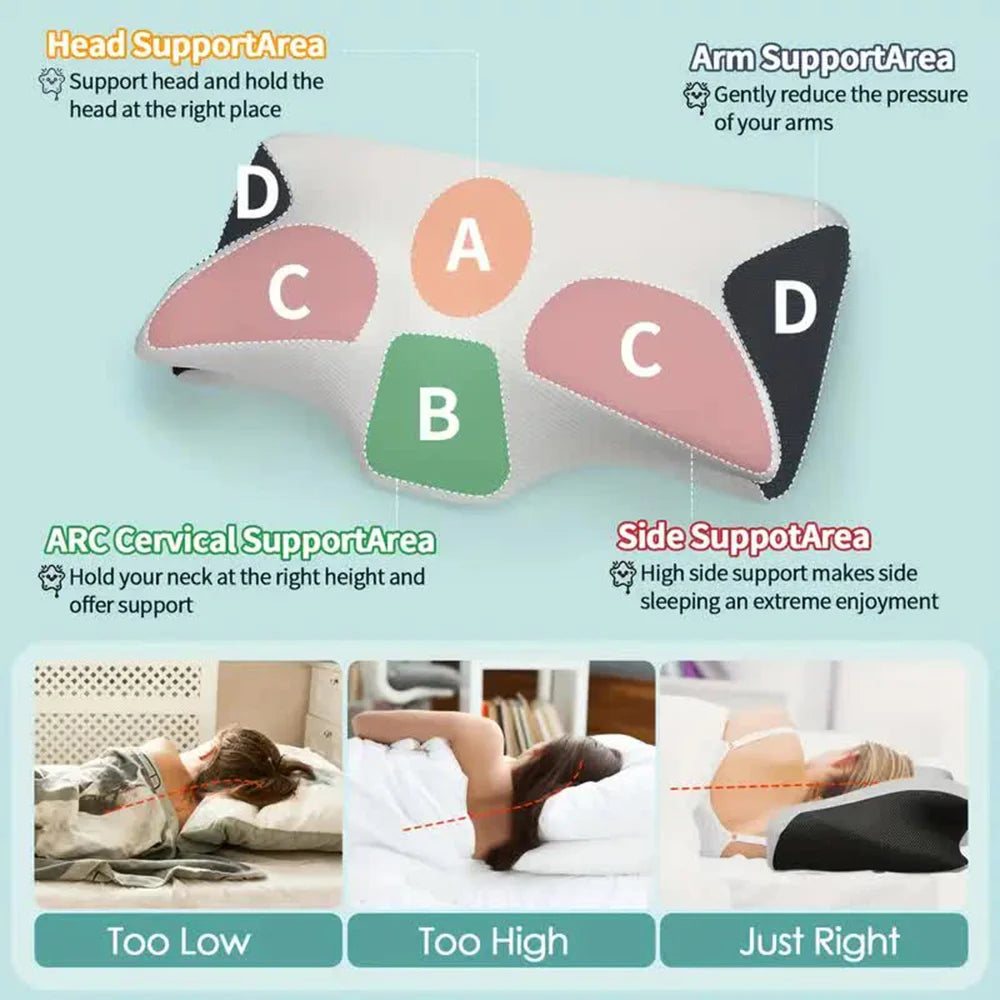 Butterfly Sleep Memory Pillow
